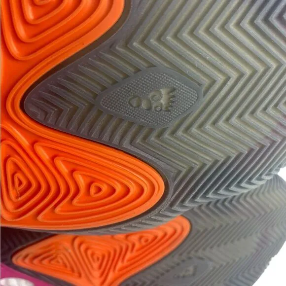 Adidas BYW Select Men's 10.5 Black Orange Pink Basketball Sneakers Tennis Shoes