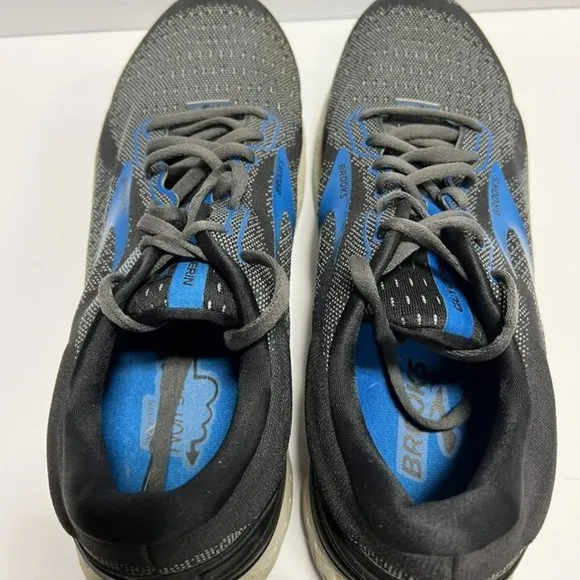 Brooks Mens Glycerin 18 Running Shoes Gray Size 12 D