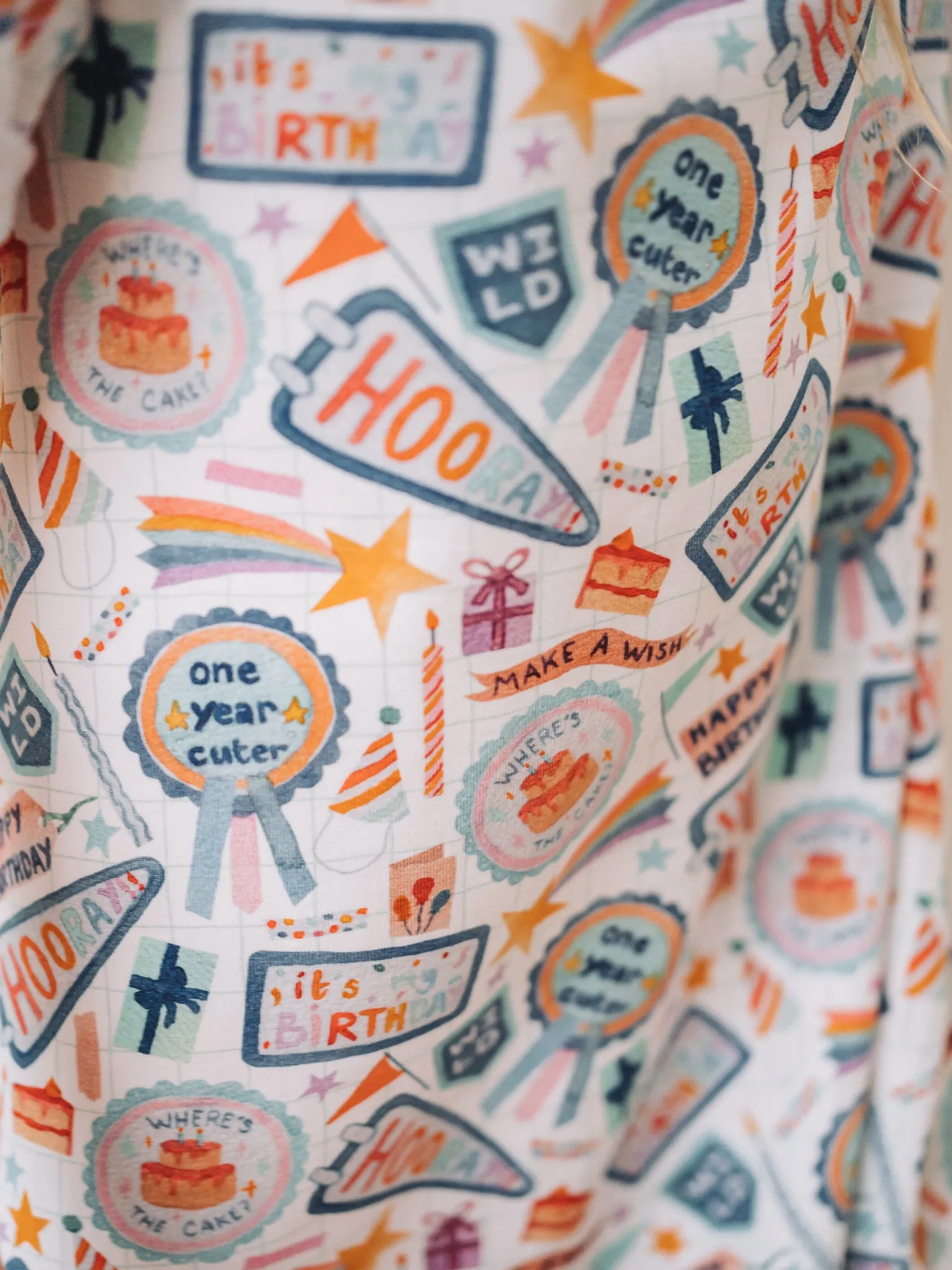 Cotton Sun Dress with twist back detail - Birthday