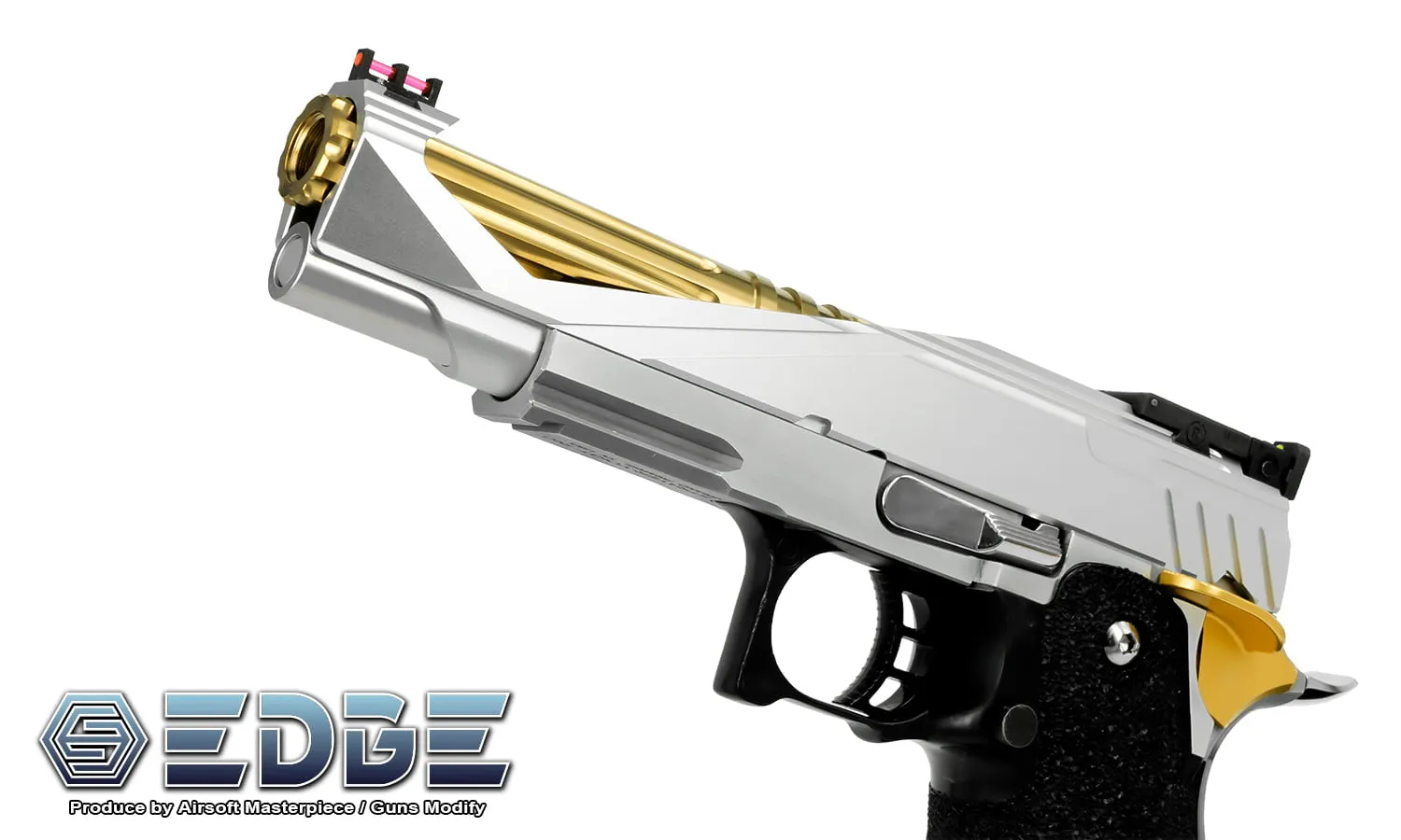 EDGE “GIGA” Aluminum Standard Slide for Hi-CAPA/1911 (Silver)