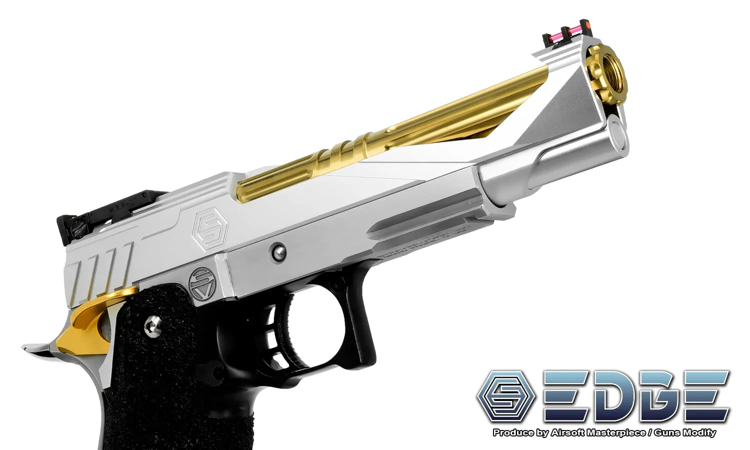 EDGE “GIGA” Aluminum Standard Slide for Hi-CAPA/1911 (Silver)