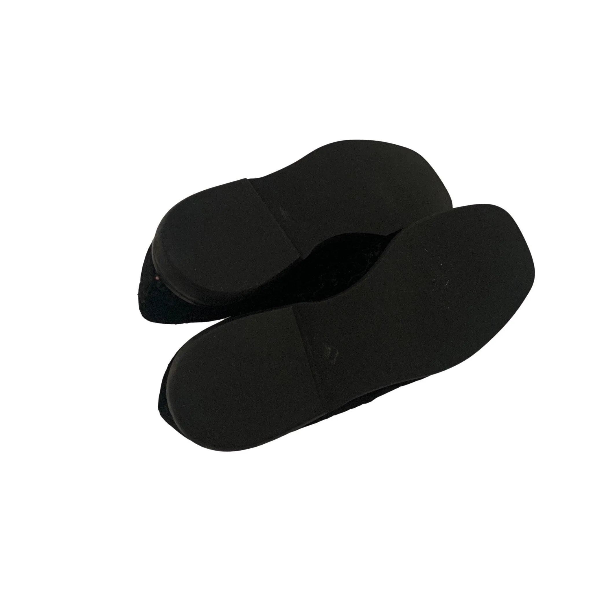 Gucci Black Monogram Velvet Loafers