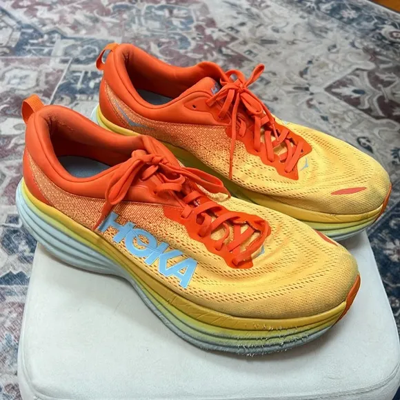 Hoka Bondi 8 Men’s Running Athletic Shoes