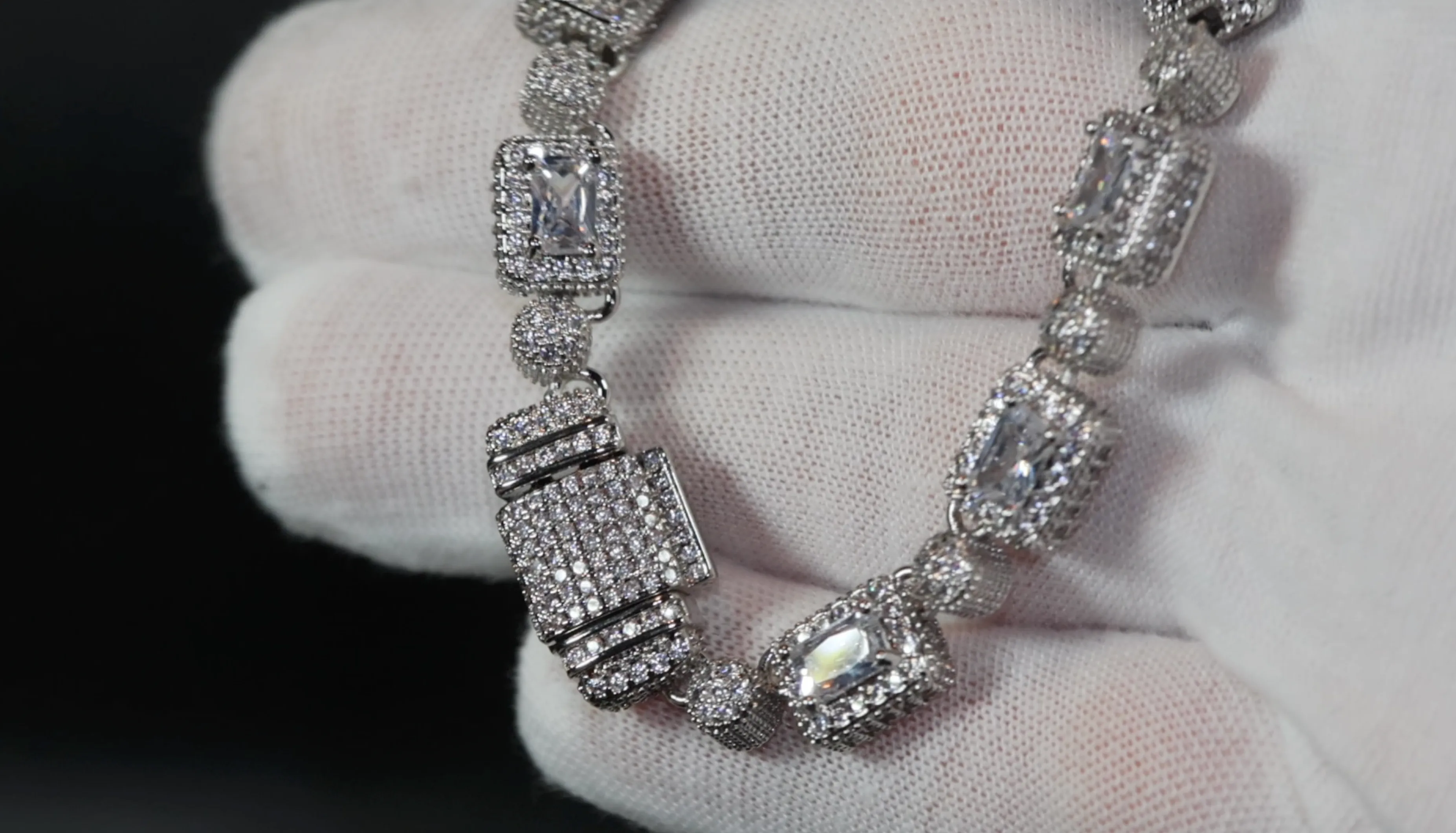 Iced Out Chain | Diamond Necklace | Tennis Chain | Tennis Necklace | Mens Tennis Chain | Womens Tennis Chain | Diamond Tennis Chain