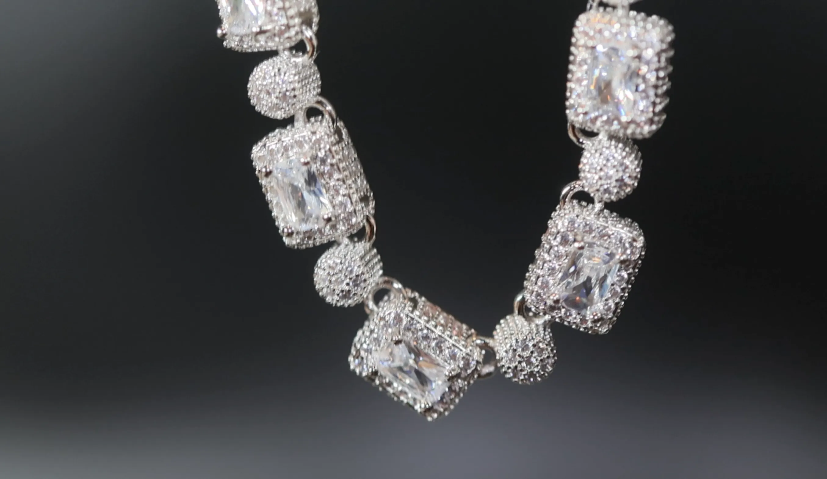 Iced Out Chain | Diamond Necklace | Tennis Chain | Tennis Necklace | Mens Tennis Chain | Womens Tennis Chain | Diamond Tennis Chain