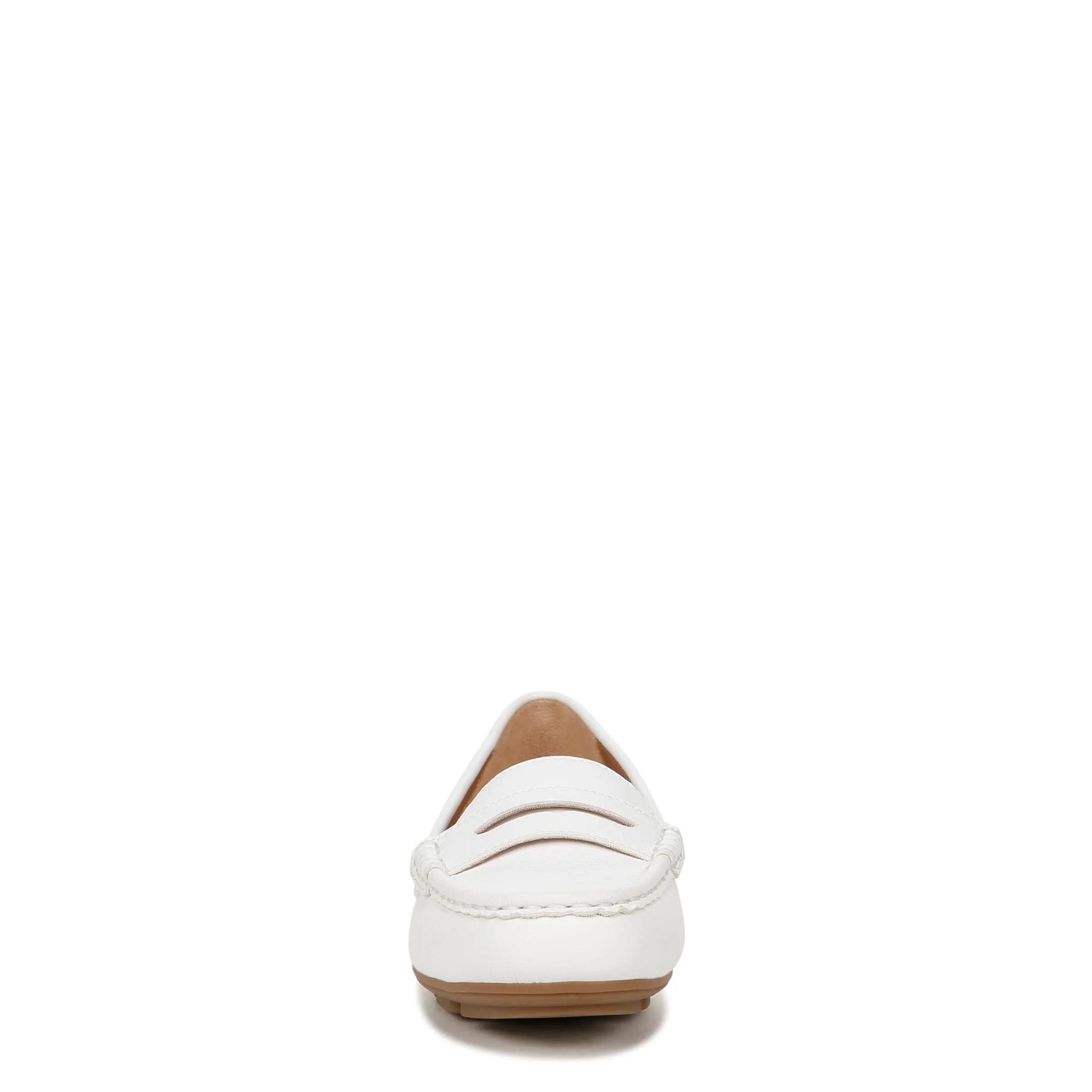 LifeStride Womens Riviera Slip On Loafers Bright White 11 W