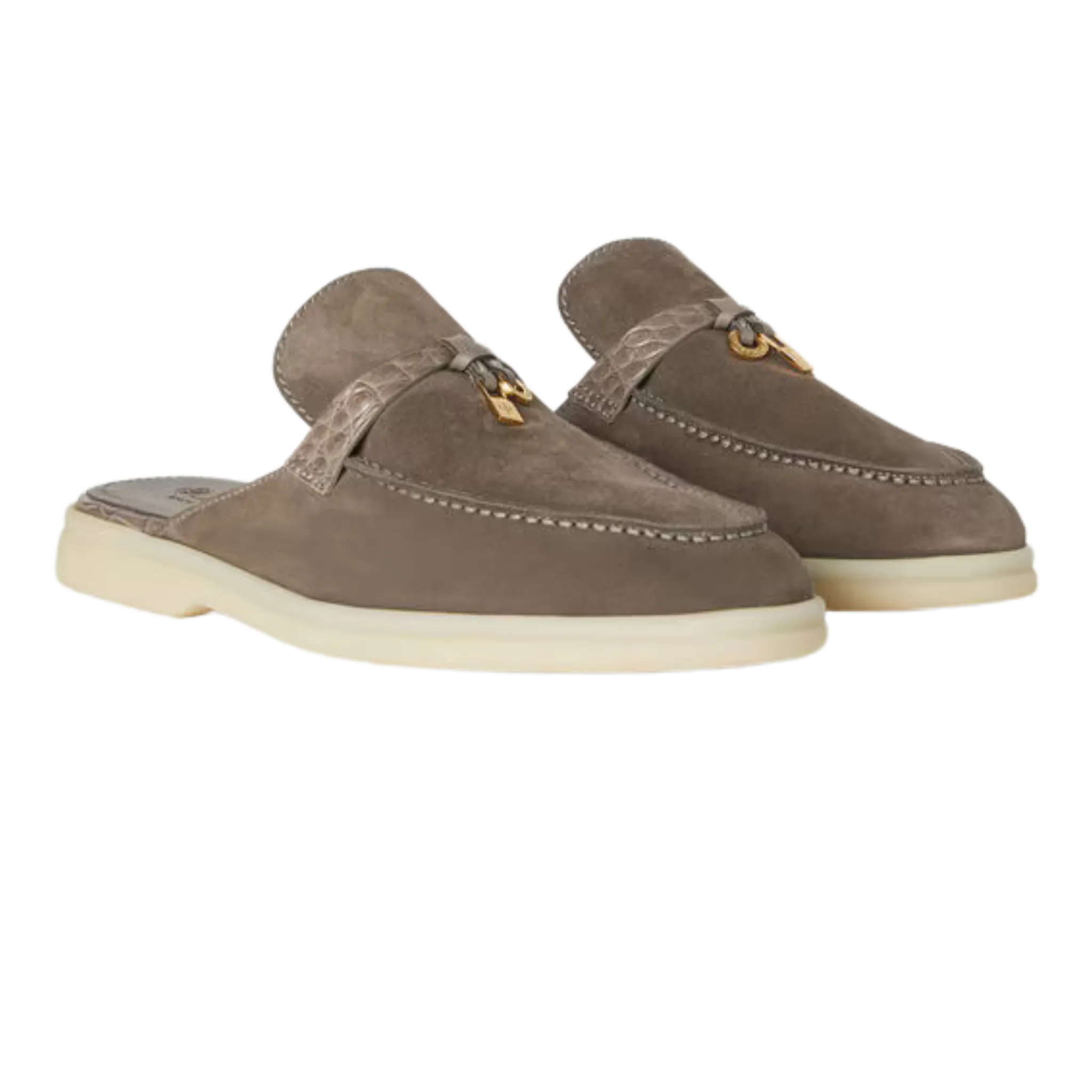 Loro Piana Women's Charms Walk Babouche Loafers