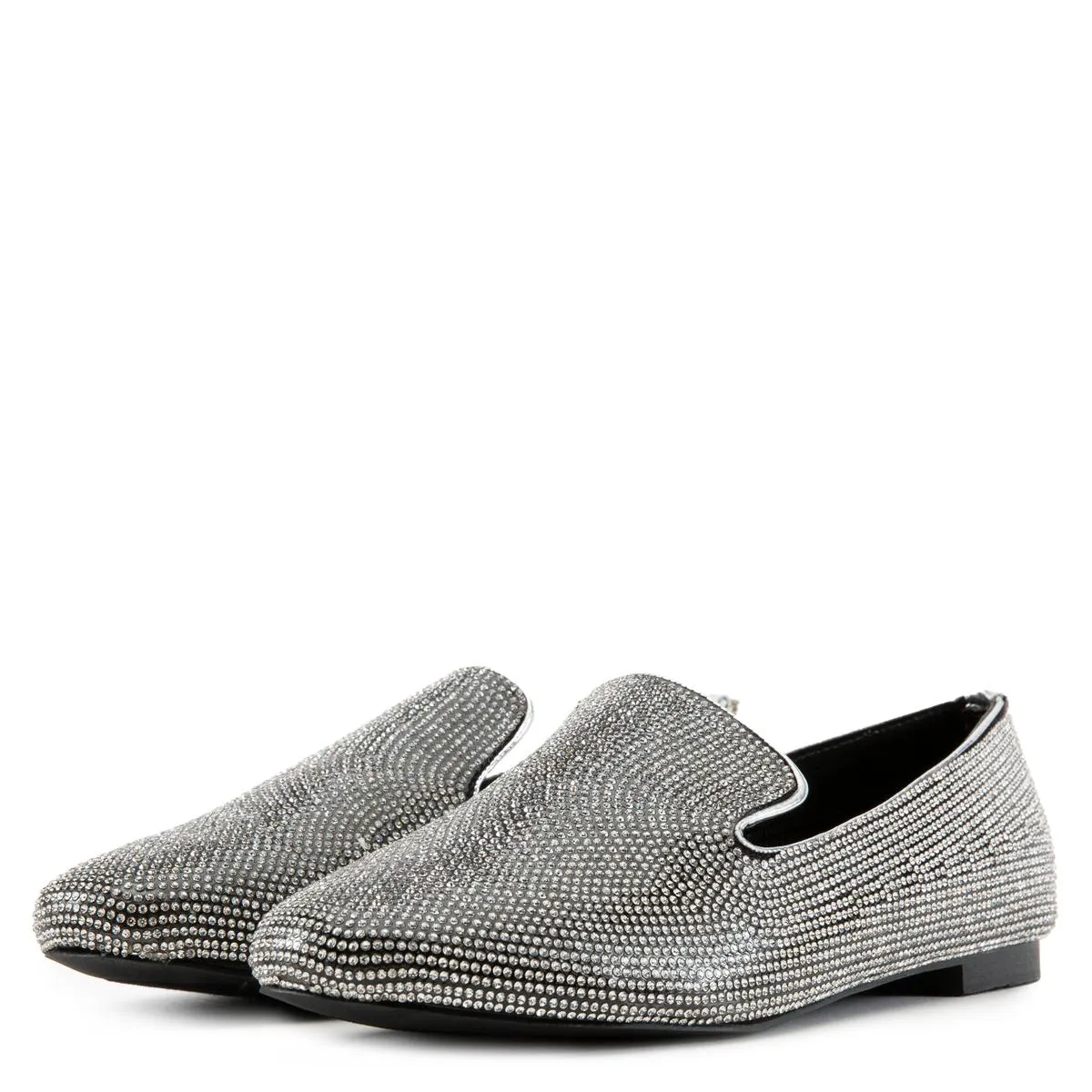Loverli Rhinestone Loafers