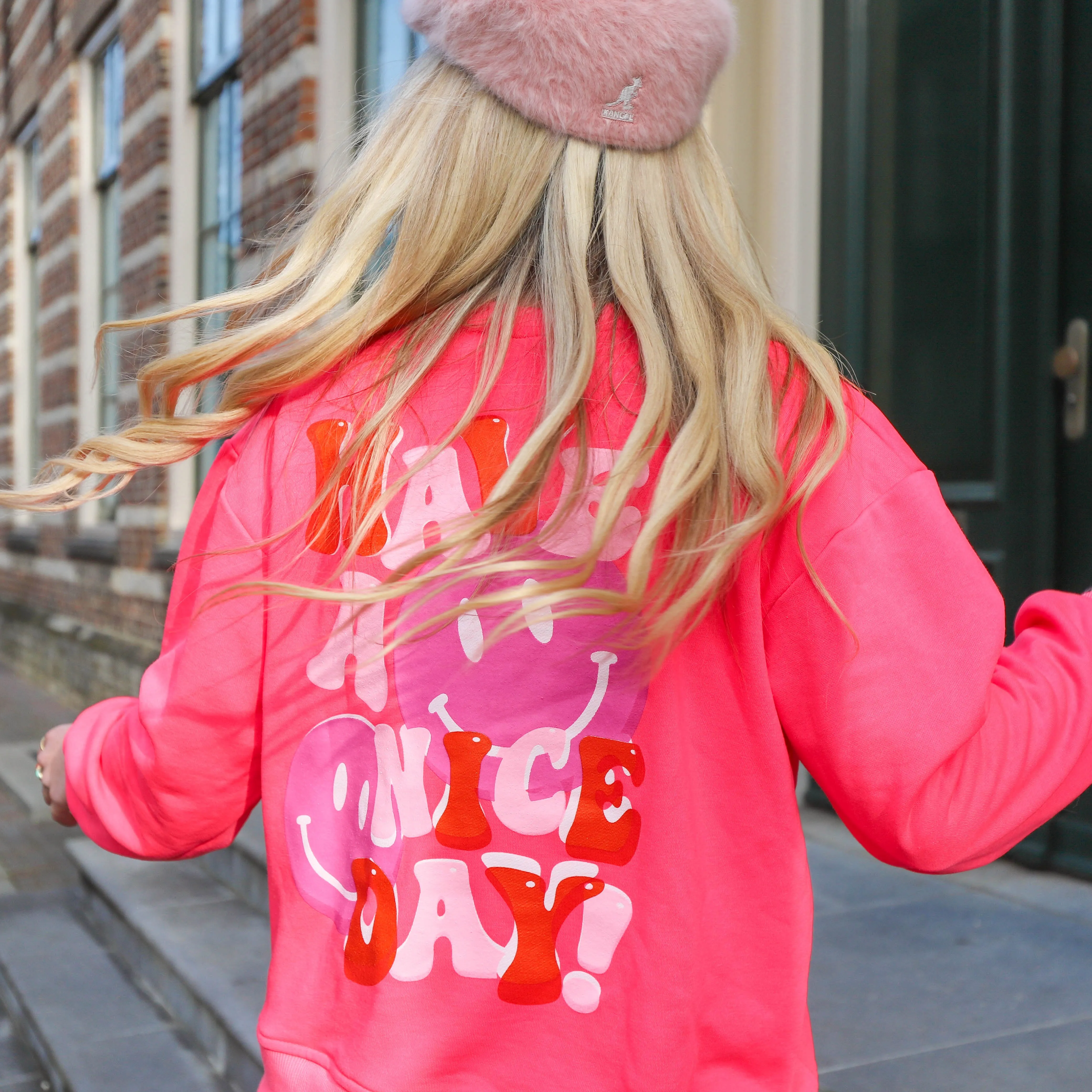 Nice day sweater pink
