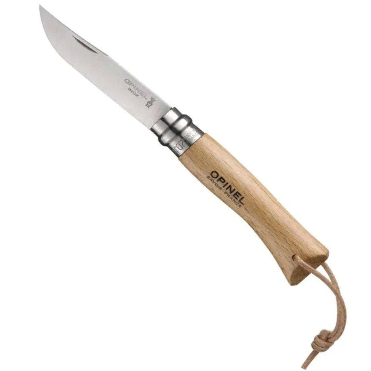 No.07 Stainless Steel Pocket Knife with Lanyard