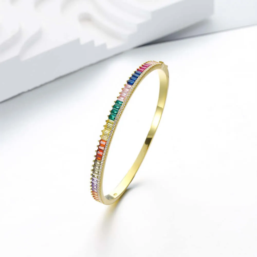 Oval Colored Diamond Sterling Silver Tennis Bracelet