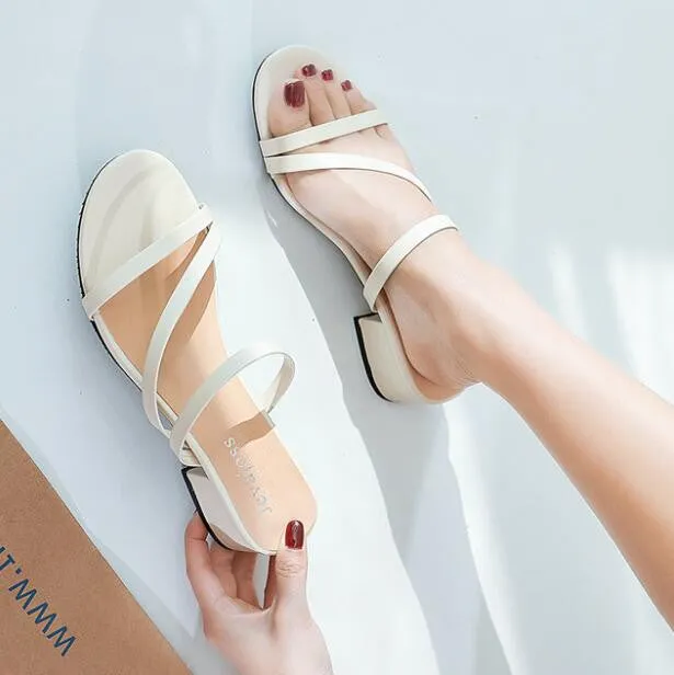 Petite Feet Ladies Slip On Strappy Sandals SS288
