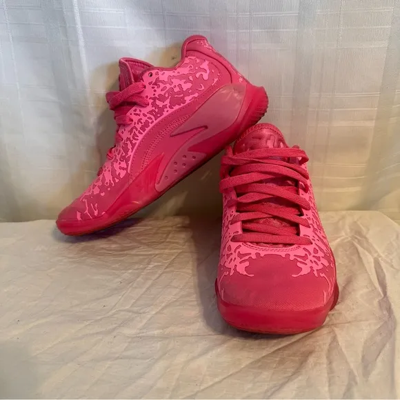 Pink Jordan Little Girl Sneakers