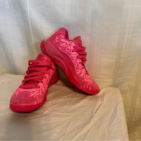 Pink Jordan Little Girl Sneakers