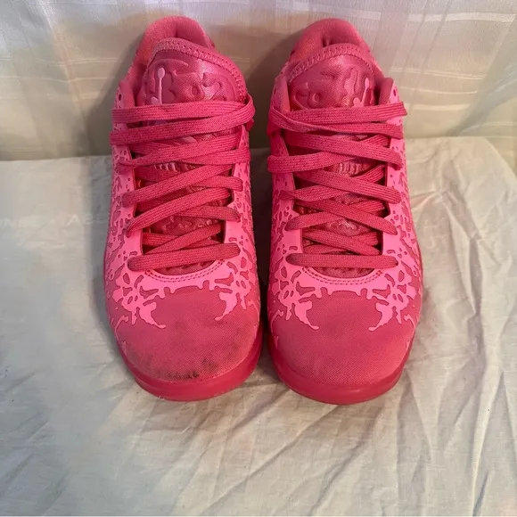 Pink Jordan Little Girl Sneakers