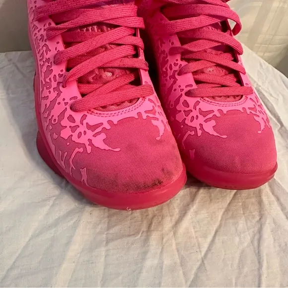 Pink Jordan Little Girl Sneakers