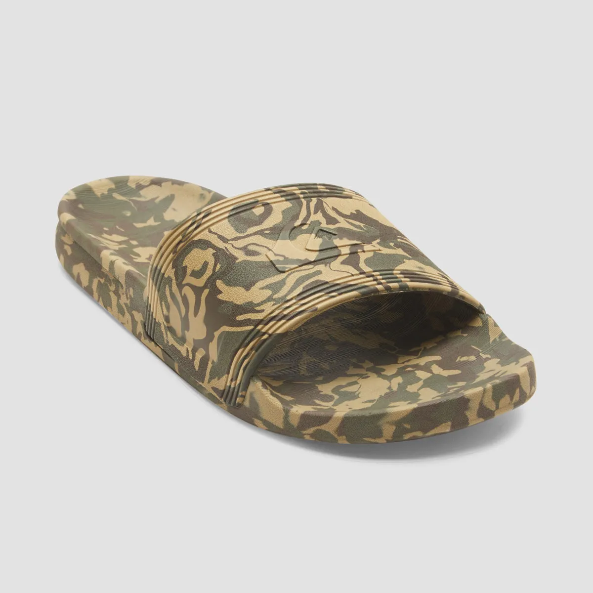 Quiksilver Dockyard Slide Sandals - Green 1