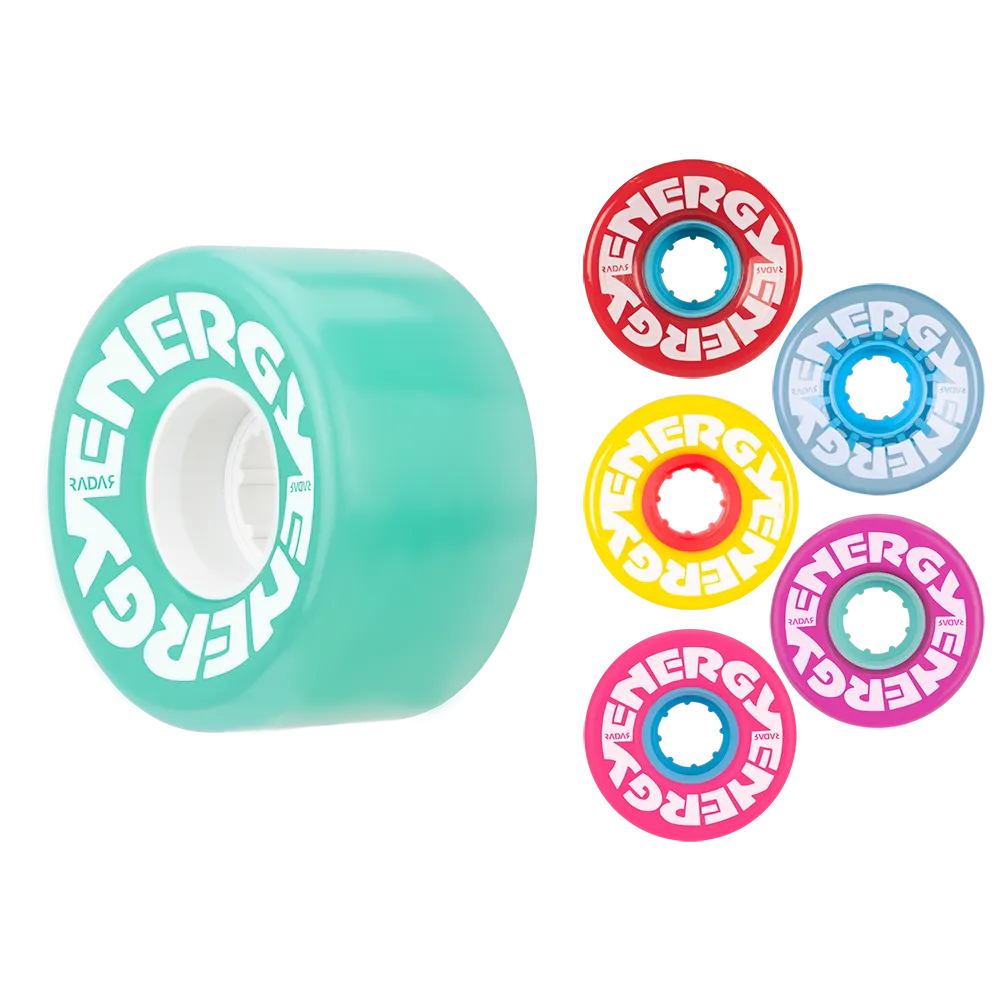 Radar Energy Wheels 57mm  - 4 Pack -