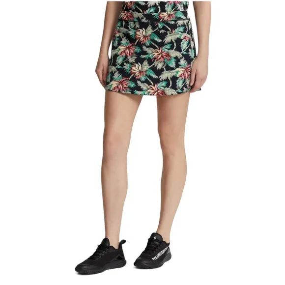 Ralph Lauren RLX Golf Tennis Skort Island Bamboo Floral Large