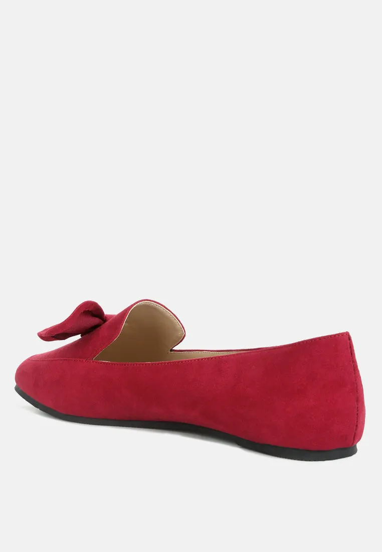 Remee Front Bow Loafers By Ruw