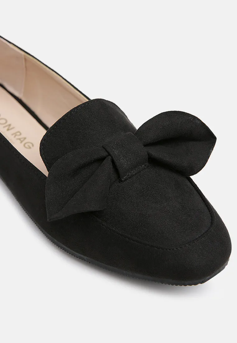 Remee Front Bow Loafers By Ruw