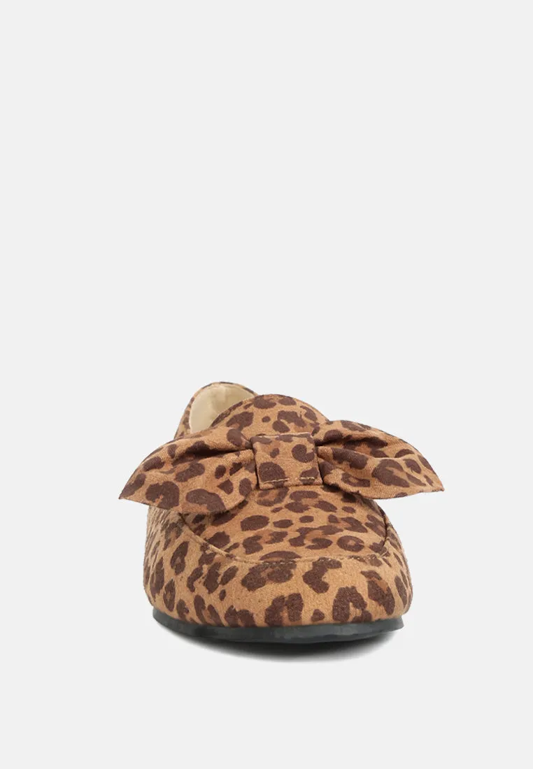 Remee Front Bow Loafers By Ruw