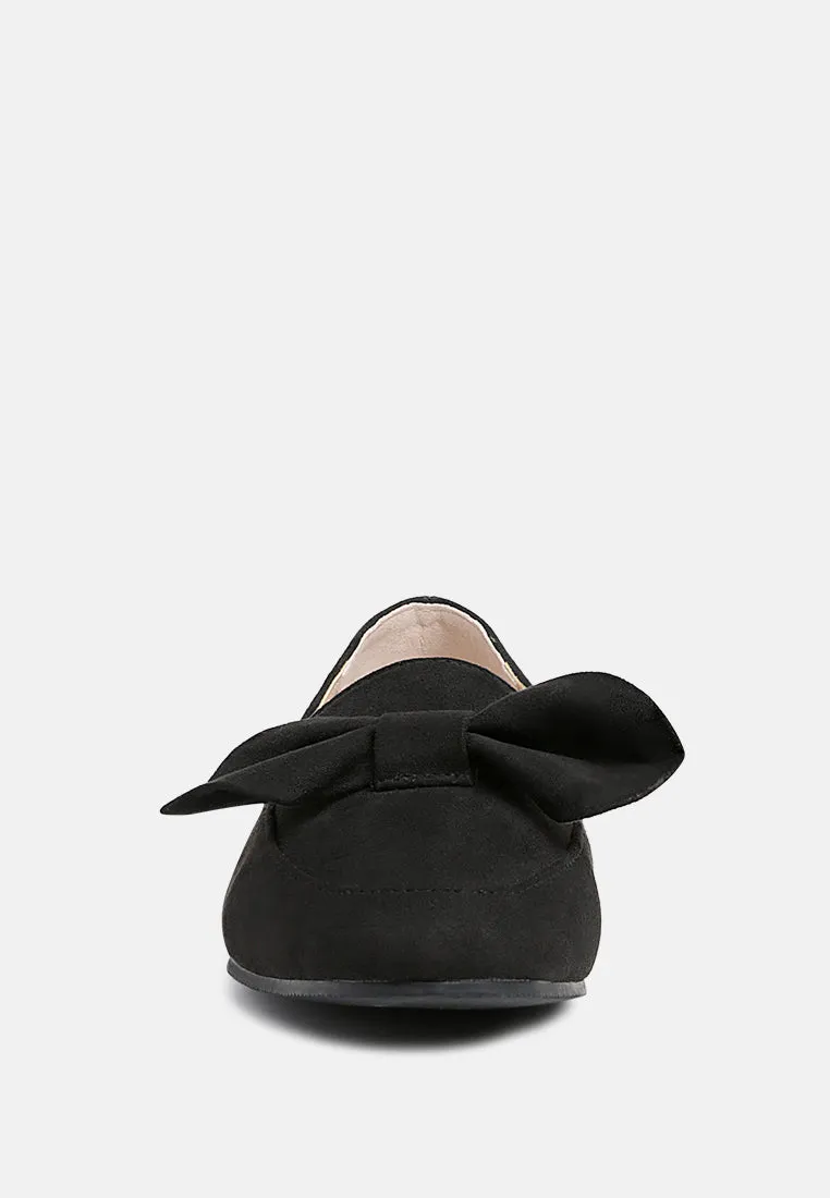 Remee Front Bow Loafers By Ruw