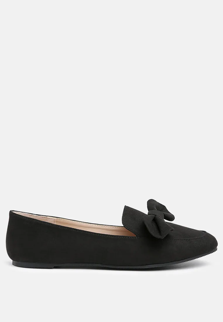 Remee Front Bow Loafers By Ruw