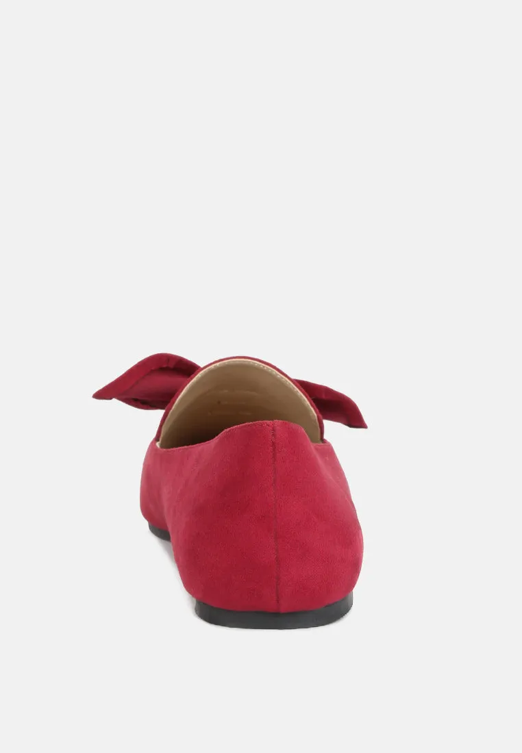 Remee Front Bow Loafers By Ruw