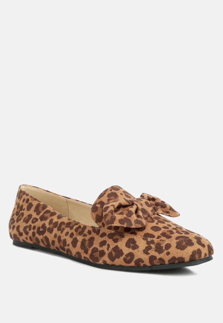 Remee Front Bow Loafers By Ruw