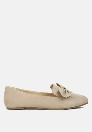 Remee Front Bow Loafers By Ruw