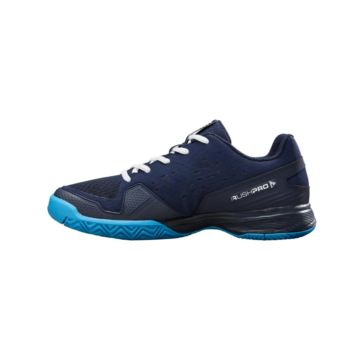 Rush Pro Junior L Tennis Shoe - Navy Blazer, White, Atomic Blue
