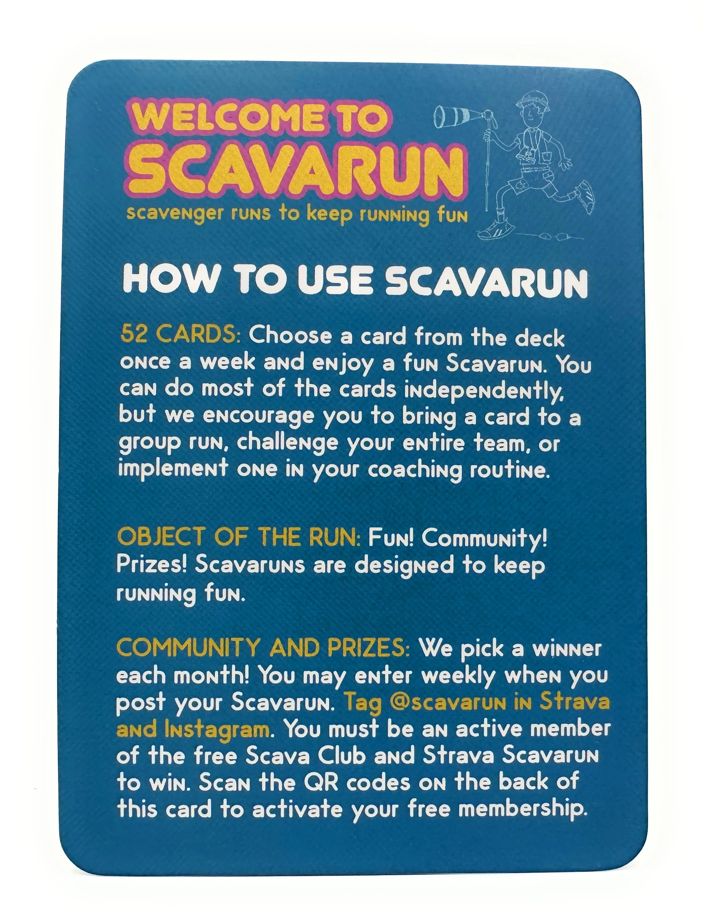 Scavarun 52 Card Illustrated Deck