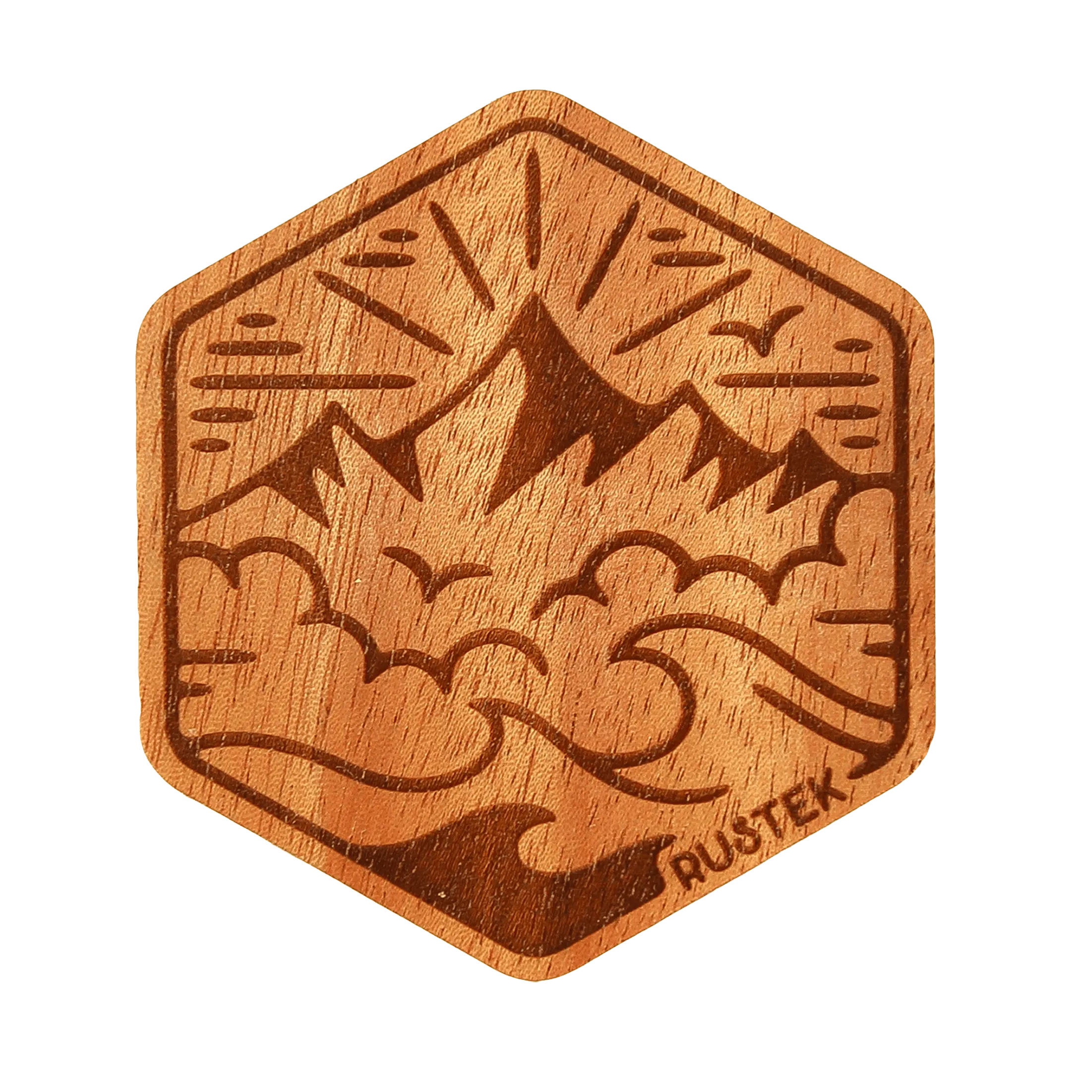 Sea to Sky Wood Sticker