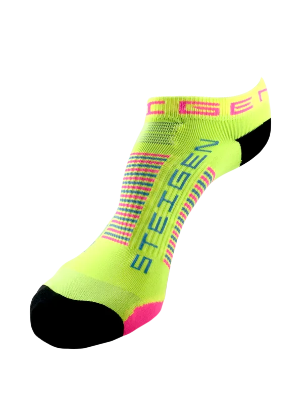 Sherbet Yellow Running Socks Zero Length