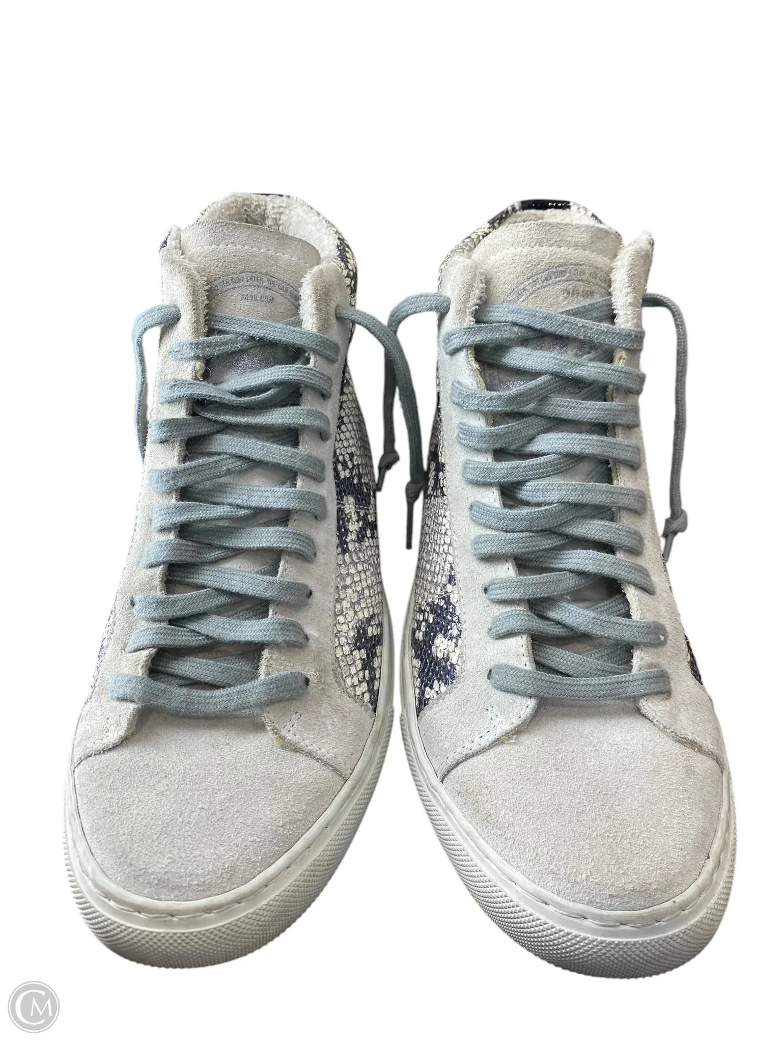 Shoes Sneakers By P448 In Snakeskin Print, Size: 7.5