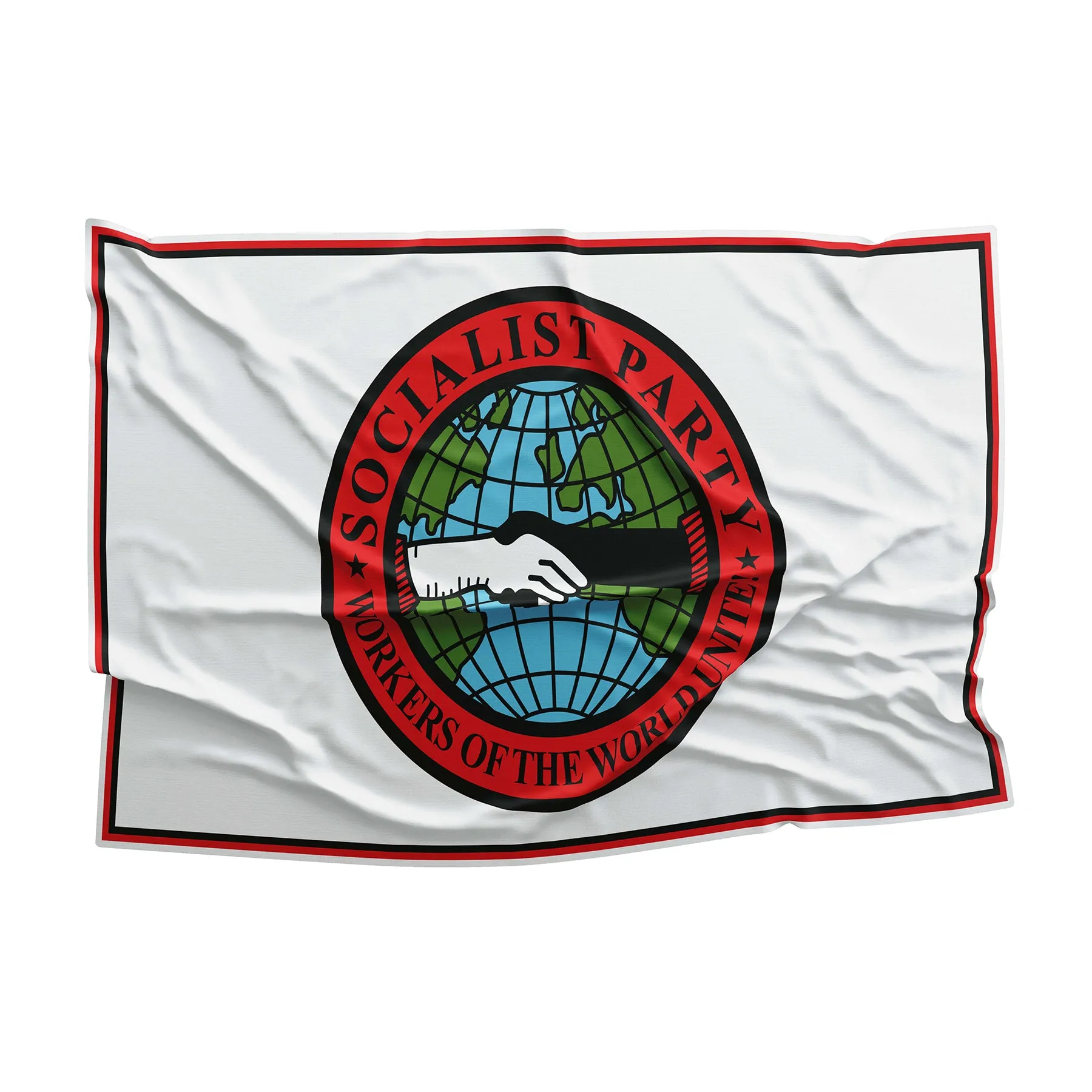 Socialist Party of America USA Flag Banner