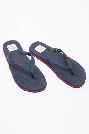 Textured Flip Flops