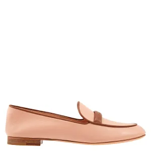 Two-tone Leather Loafers