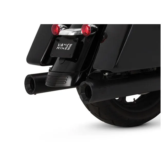 VANCE & HINES, 4" ELIMINATOR 400 SLIP-ON MUFFLERS. 17-23 HD Touring.
