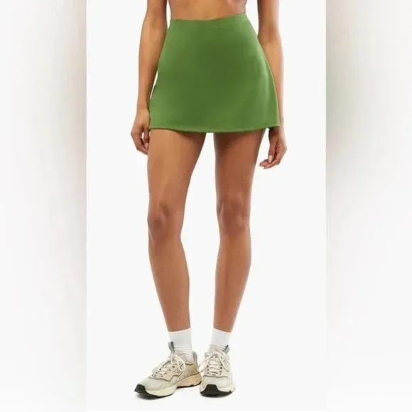 WeWoreWhat Revolve Active Tennis‎ Skort Court Green XL NWOT