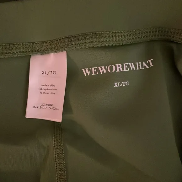 WeWoreWhat Revolve Active Tennis‎ Skort Court Green XL NWOT