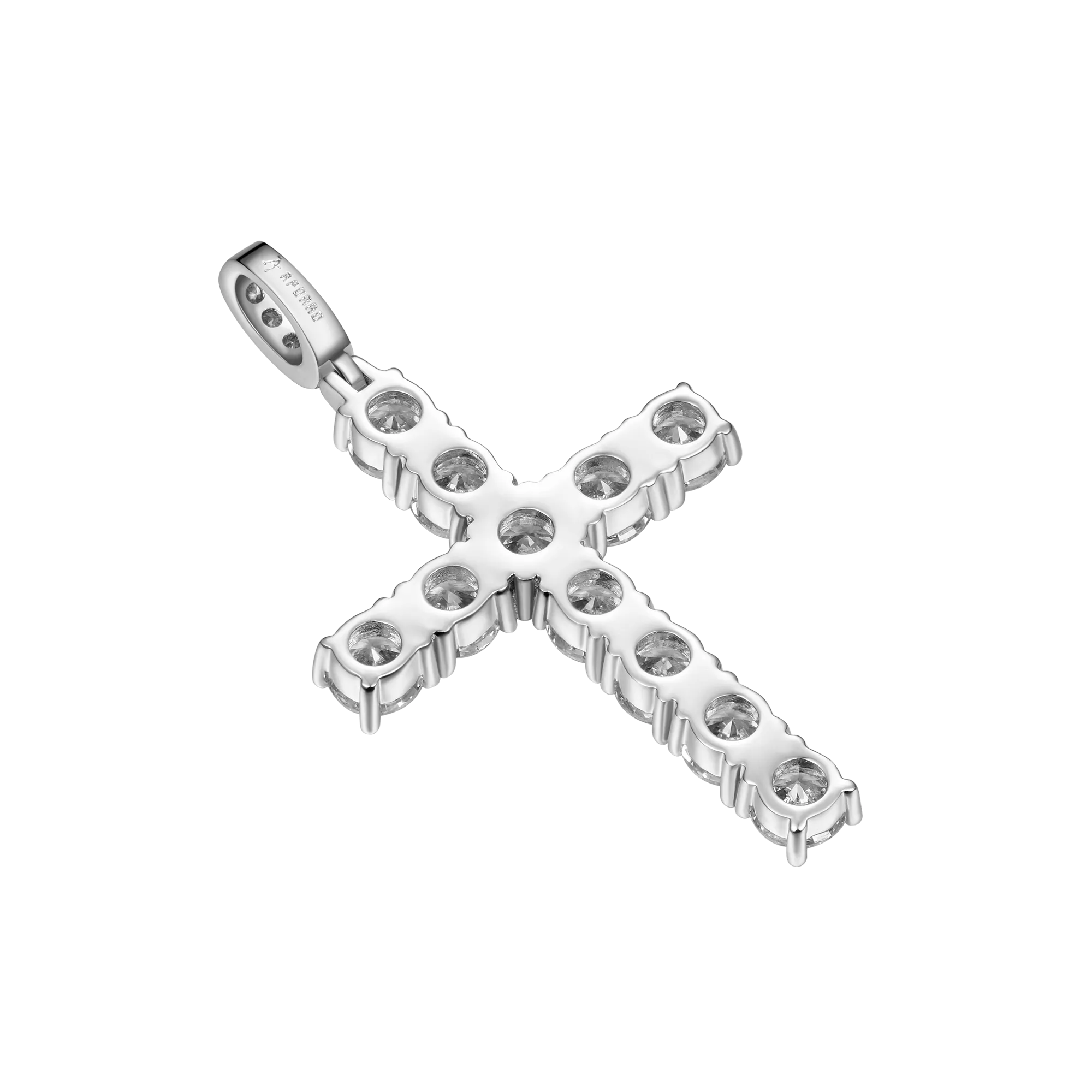 Women's Tennis Cross Pendant - Medium