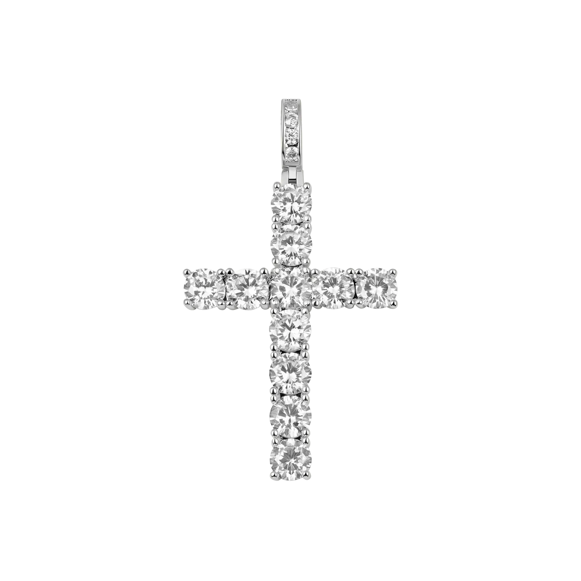 Women's Tennis Cross Pendant - Medium
