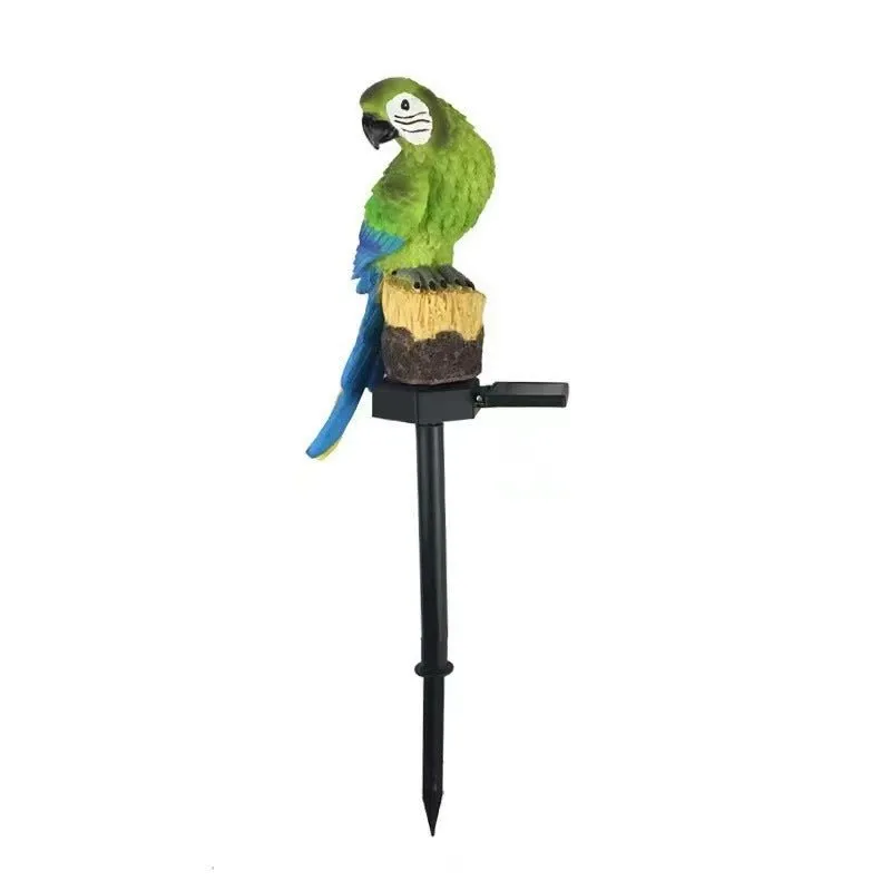 Woowooh Outdoor Solar Parrot Garden Light