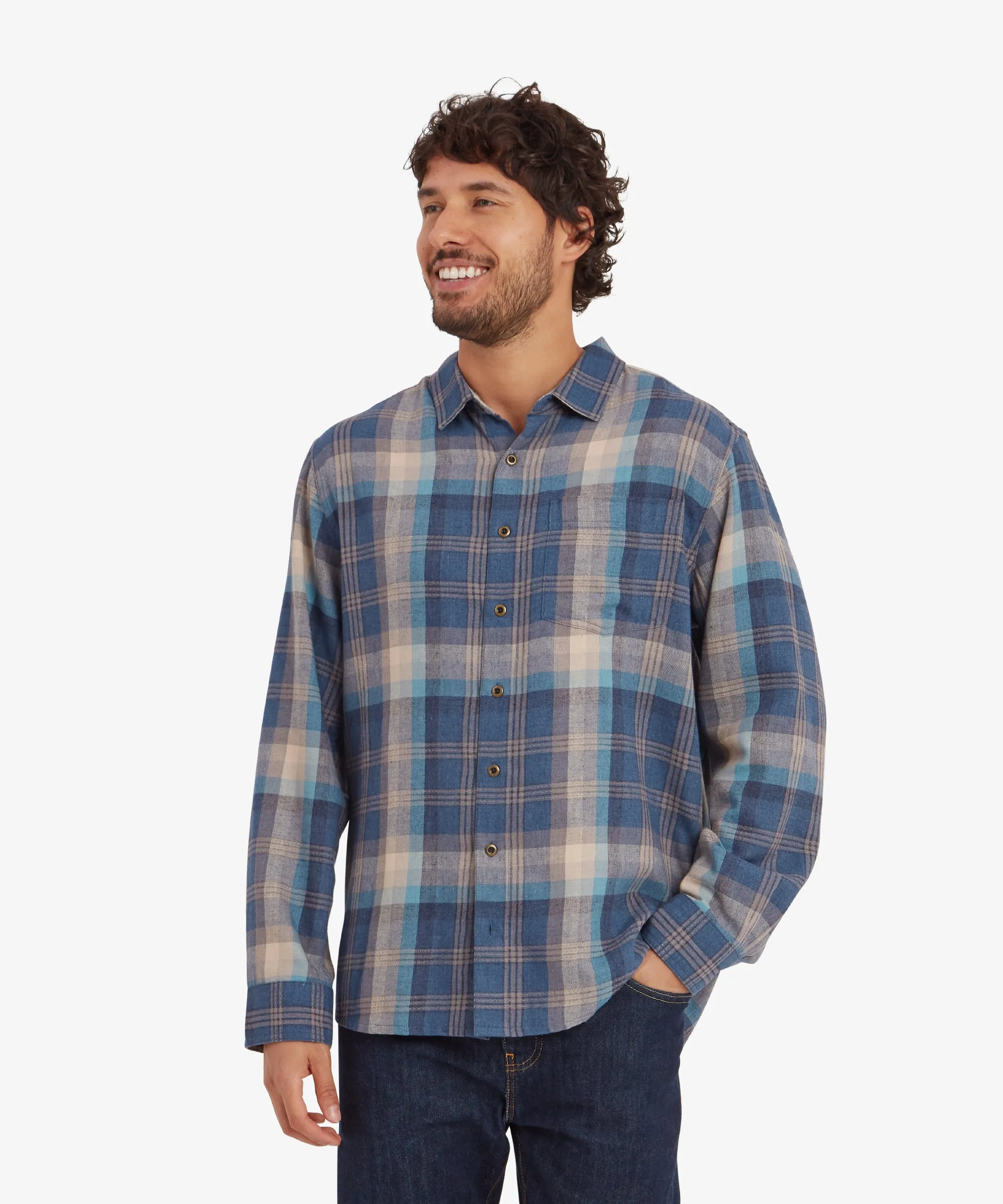 Yama Long Sleeve Shirt - Slate